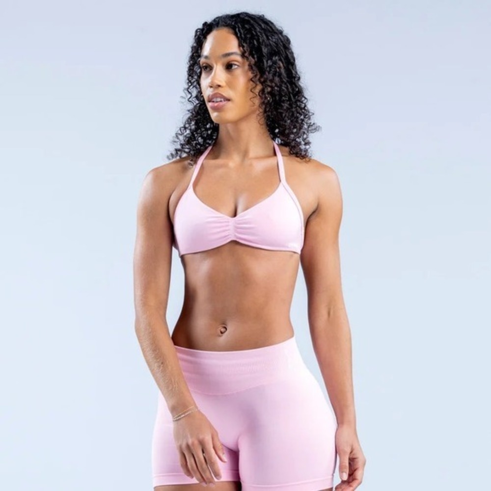 Dfyne impact strappy bra light rose pink small - Picture 6 of 6